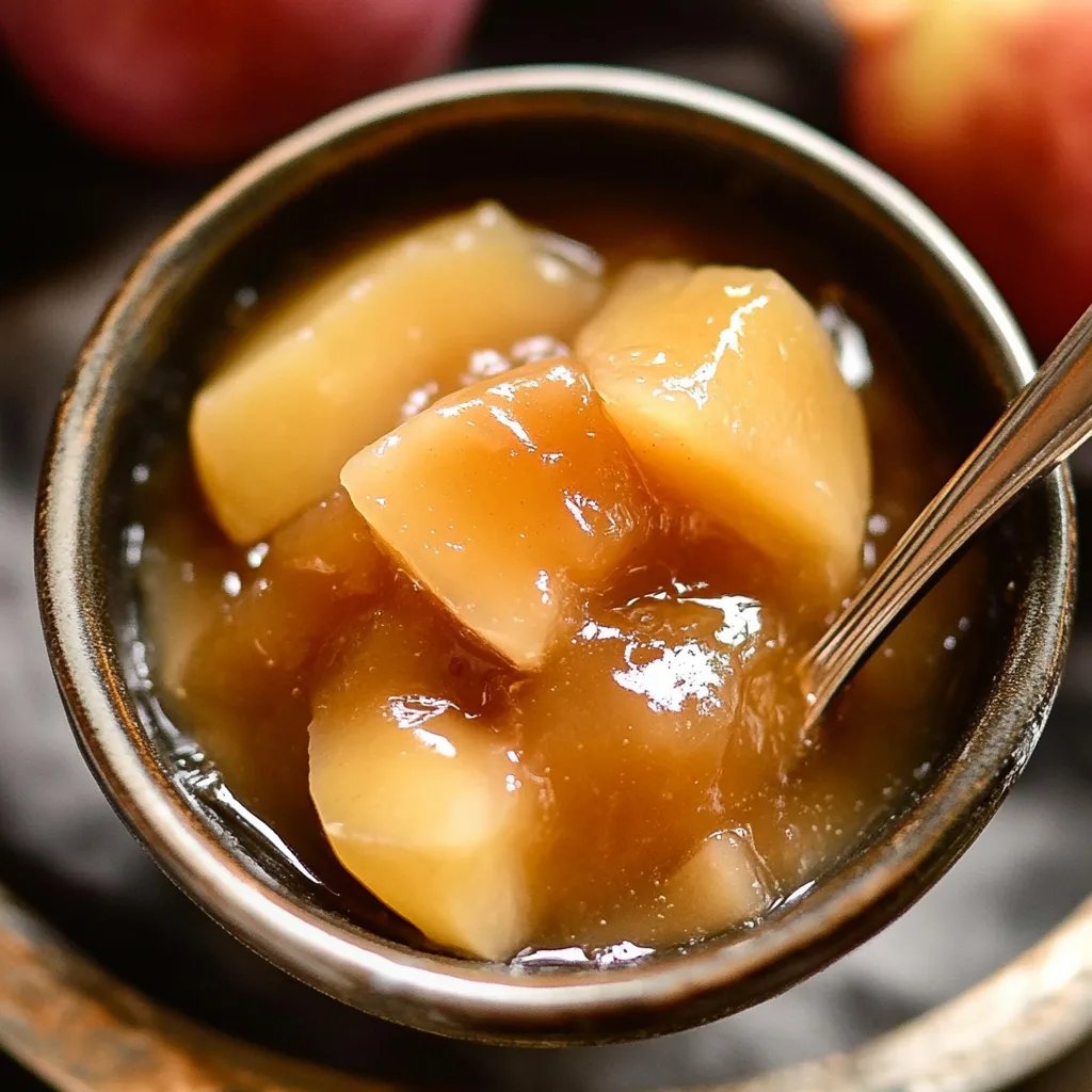 Apfel Salzkaramell Marmelade