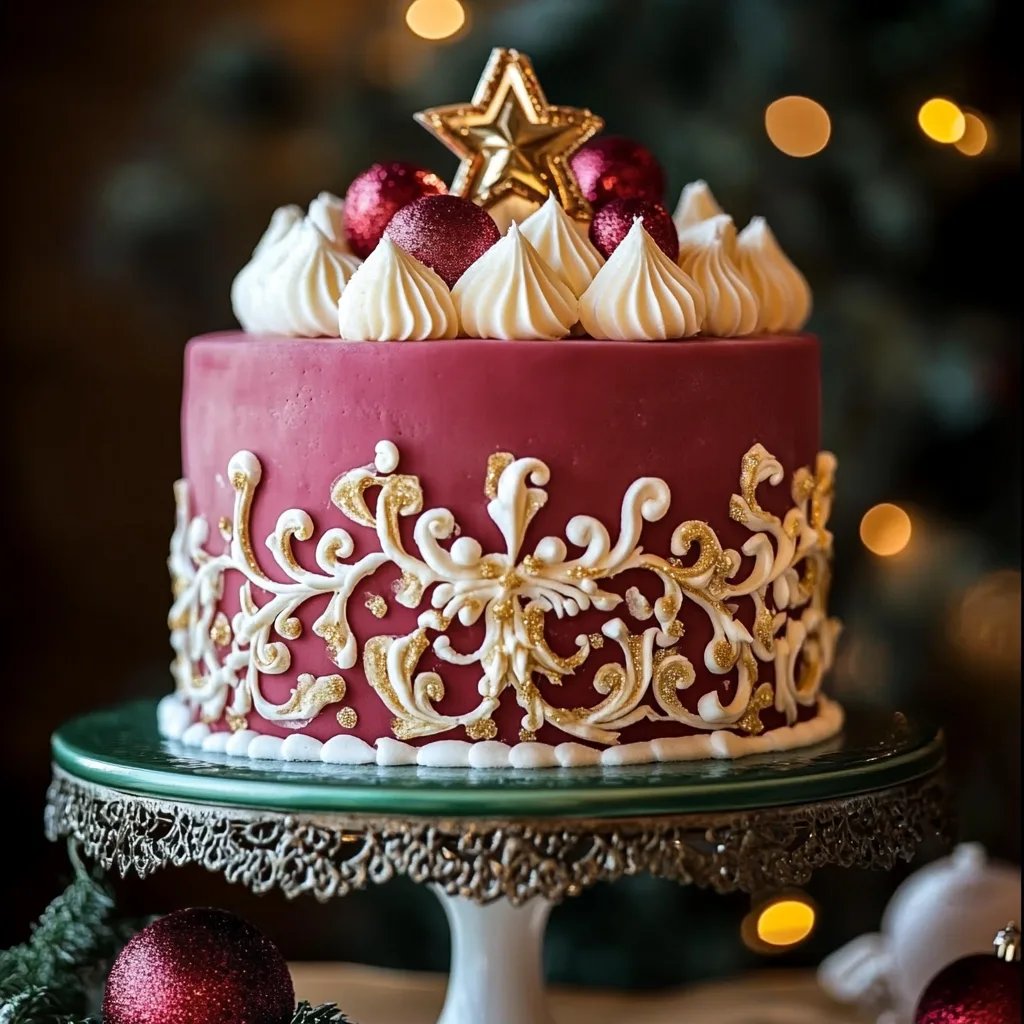 Deck the Halls mit 25 Christmas Wedding Cakes