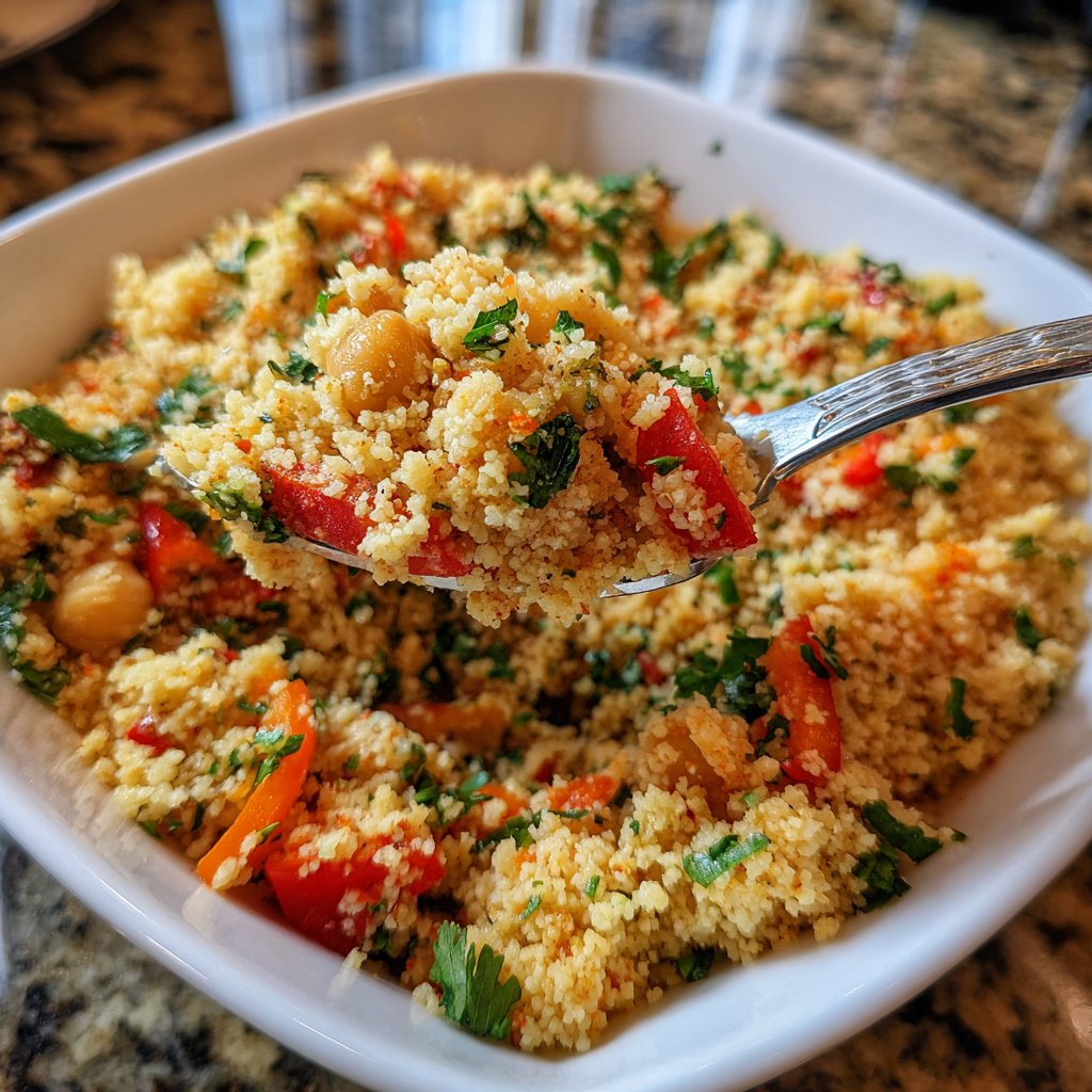 Couscous mit Kichererbsen