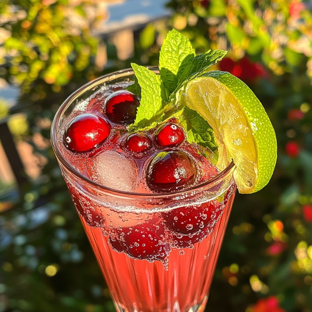 Cranberry-Spritz