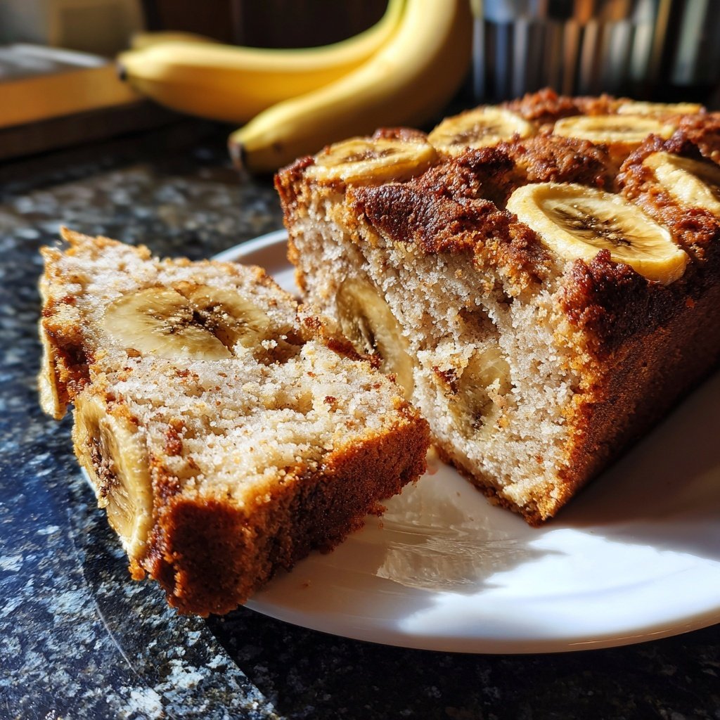 Bananenkuchen mit Dinkelmehl