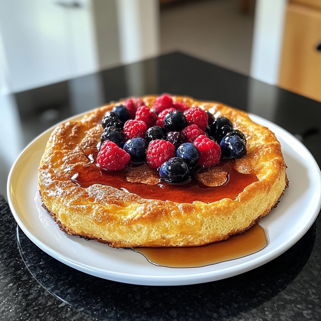 Pfannkuchen zum Frühstück