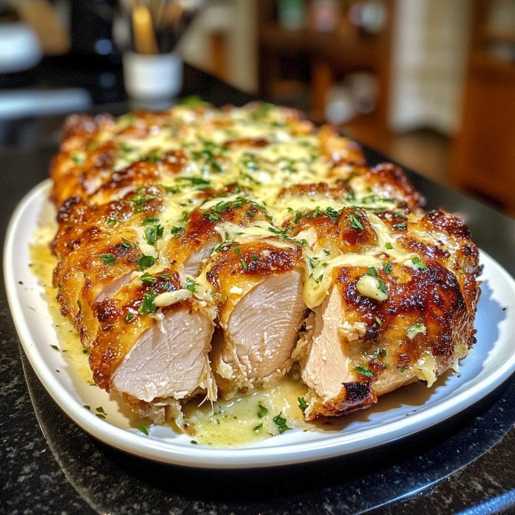 Hähnchenbrust in Pfanne saftig