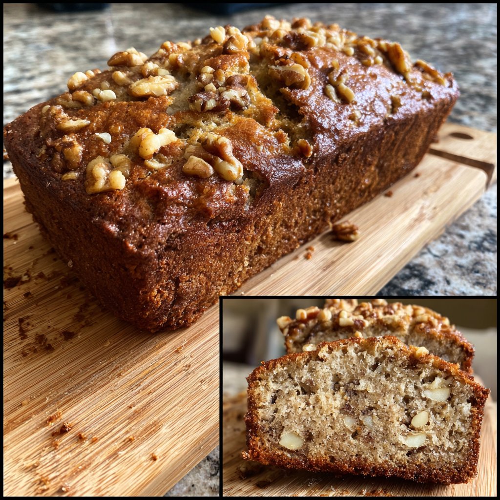 Bananenbrot ohne Mixer