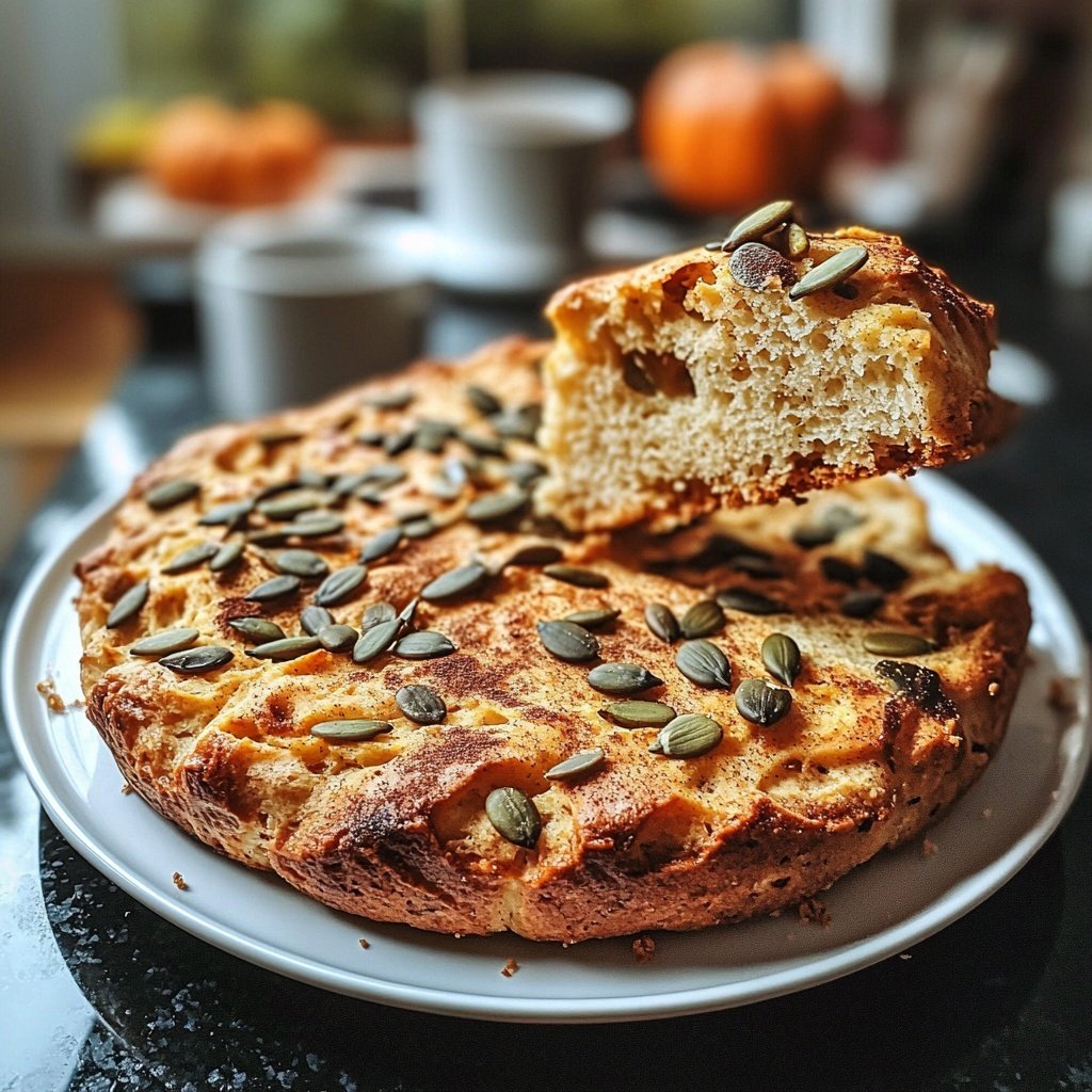 Einfaches Kürbisbrot