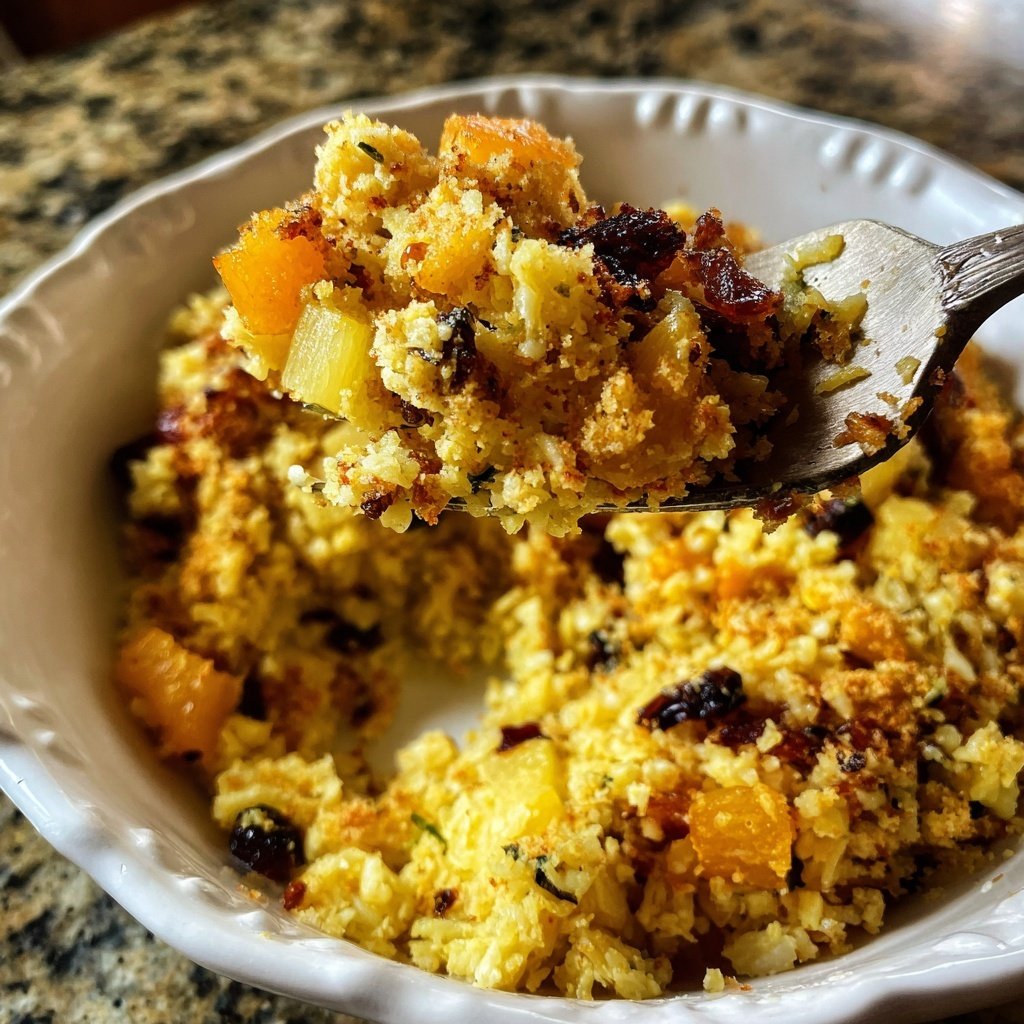 Gebratener Reis mit Ananas