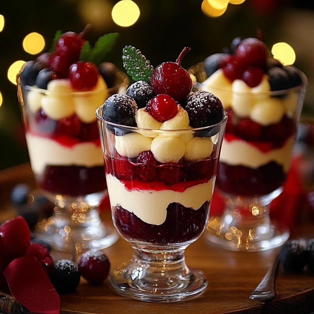 Mini Christmas Trifles