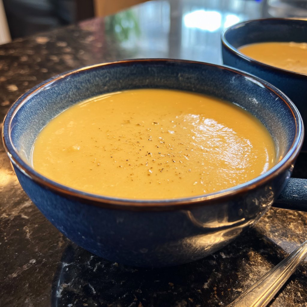 Blumenkohlsuppe mit Sahne