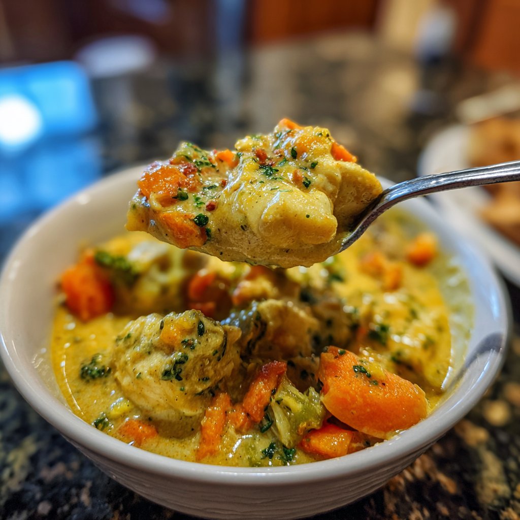 Kalorienarmes Hähnchen Curry