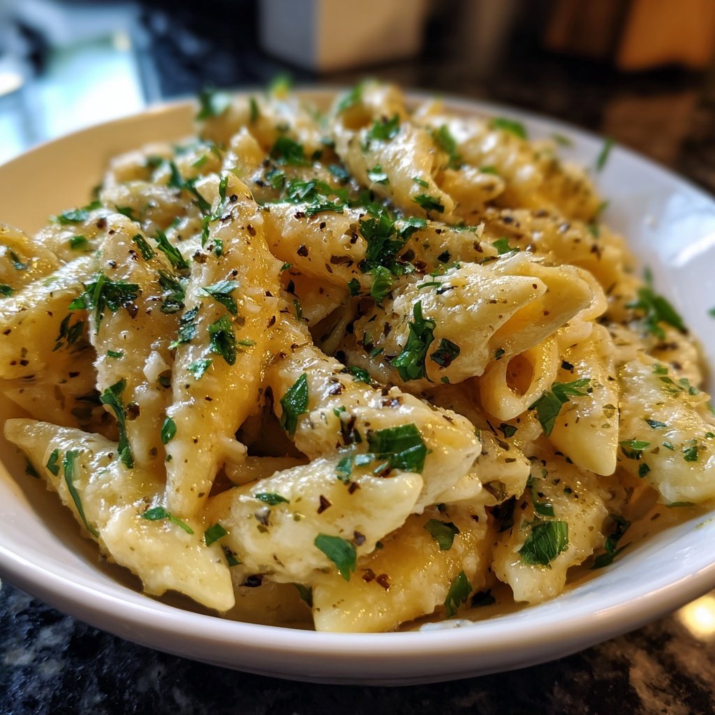 Schnell & Einfach 15-Minuten Knoblauchpasta