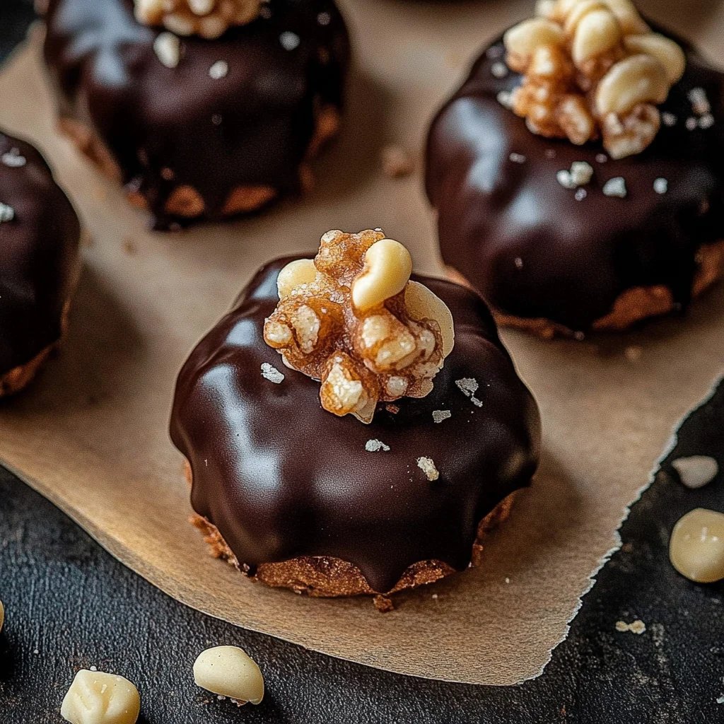 Omas Walnuss Marzipan-Plätzchen