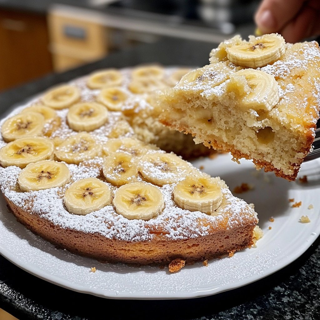 Bananenkuchen vom Blech